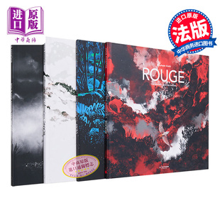 山丘历史 Stephane 中商原版 丛林历史 夜晚历史 法文原版 色彩艺术绘本4本 Kiehl 法文版 现货