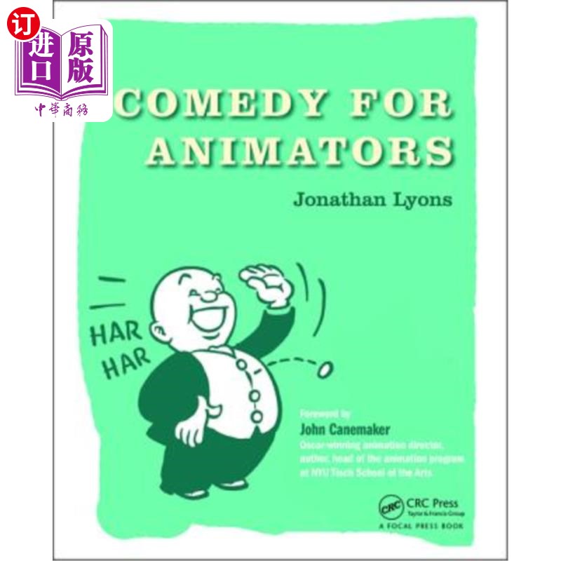 海外直订Comedy for Animators 喜剧,动画师