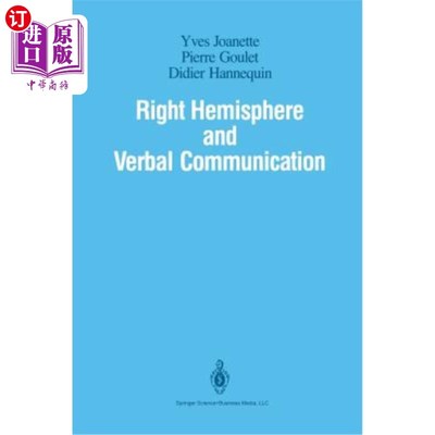 海外直订Right Hemisphere and Verbal Communication 右脑与语言交流