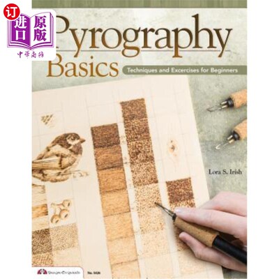 海外直订Pyrography Basics: Techniques and Exercises for Beginners 摄影基础:初学者的技术和练习