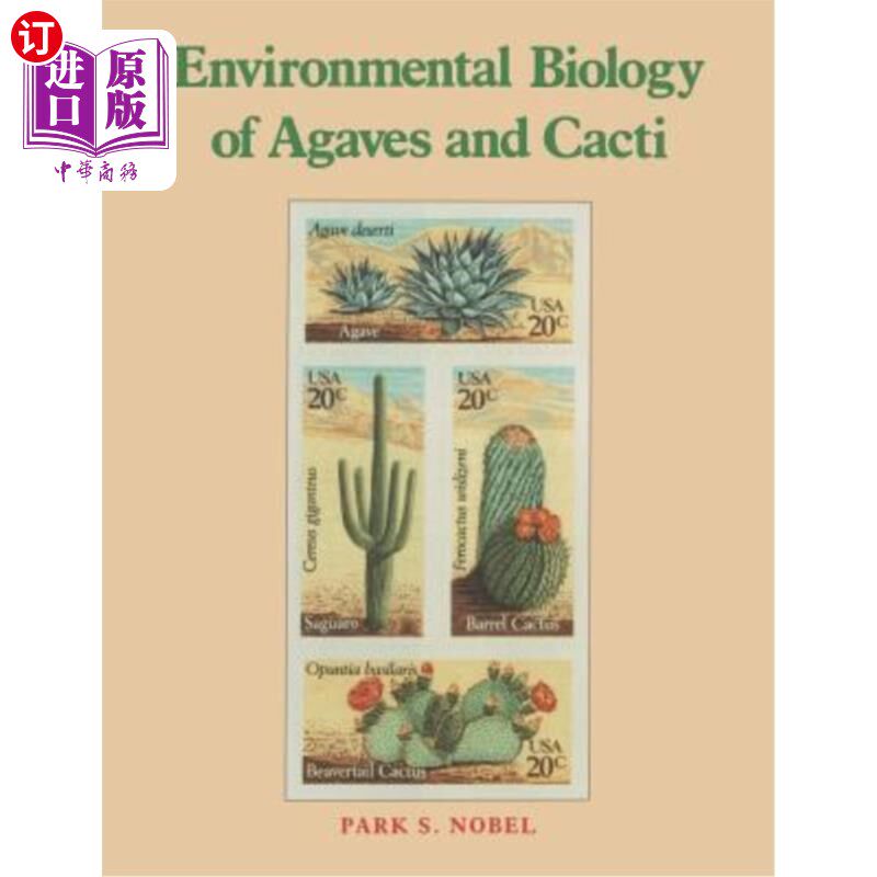 海外直订Environmental Biology of Agaves and Cacti 龙舌兰和仙人掌的环境生物学