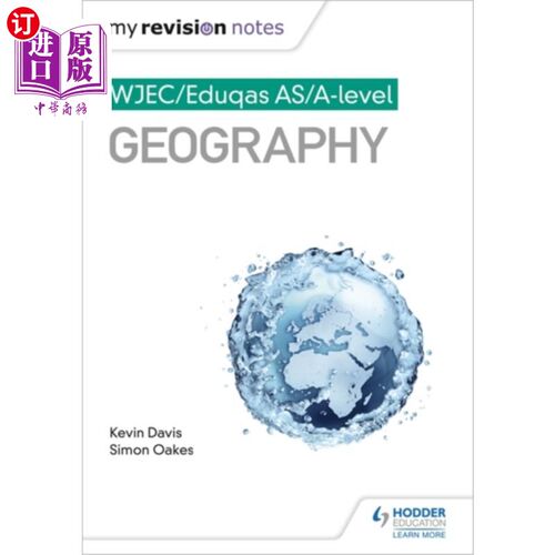 海外直订My Revision Notes: WJEC AS/A-level Geography 我的复习笔记:WJEC AS/A-level地理