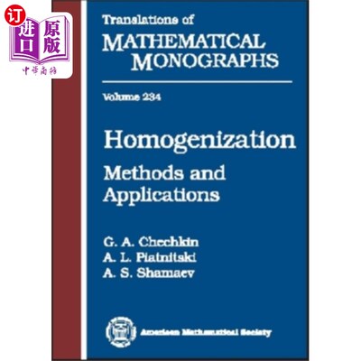 海外直订Homogenization 均质化