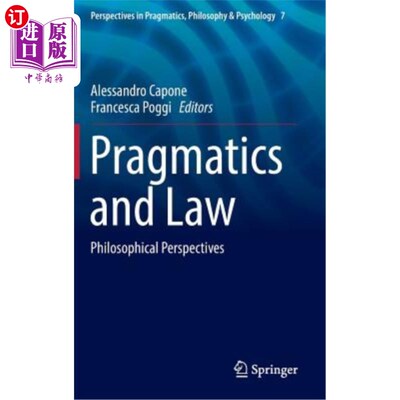 海外直订Pragmatics and Law: Philosophical Perspectives 语用与法律：哲学视角