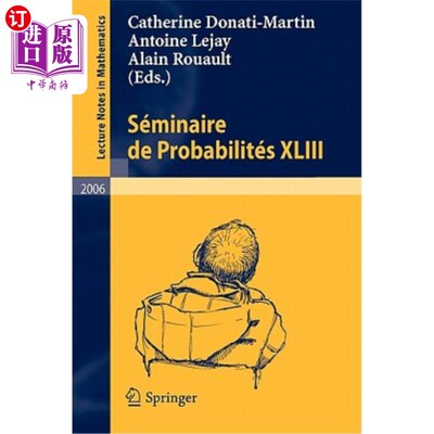 海外直订Séminaire de Probabilités XLIII 可能性第XLIII条