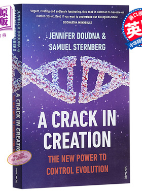A Crack in Creation Gene Editing 【中商原版】Jennifer Doudna 创造之开天辟地 英文原版  2020年诺贝尔化学奖