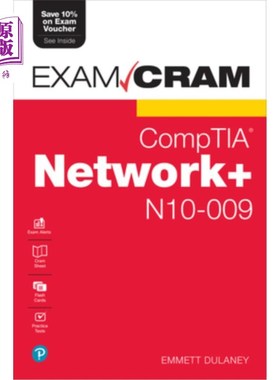 海外直订Comptia Network+ N10-009 Exam Cram Comptia Network+ N10-009 Exam Cram