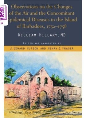 海外直订医药图书Observations on the Changes of the Air and the Concomitant Epidemical Diseases i 巴巴多斯岛空气变化