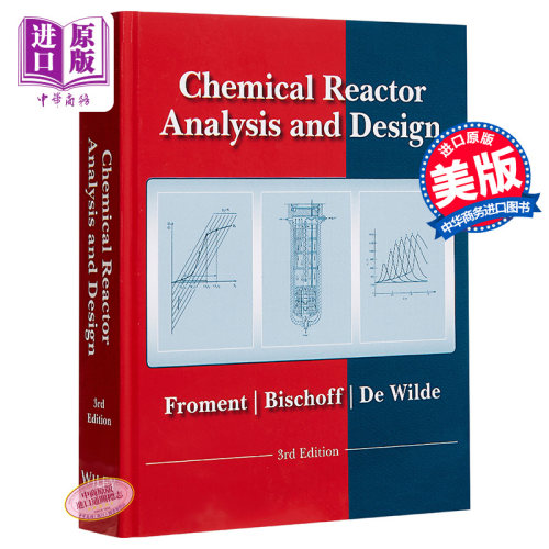 现货 Chemical Reactor Analysis and Design 3e【中商原版】