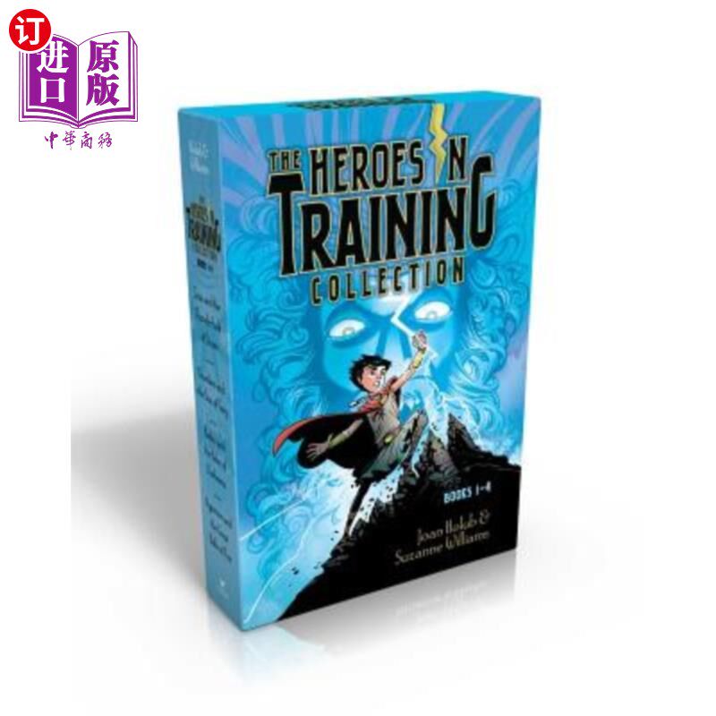 海外直订The Heroes in Training Collection, Books 1-4: Zeus and the Thunderbolt of Doom/P 《训练中的英雄》系列，第1-