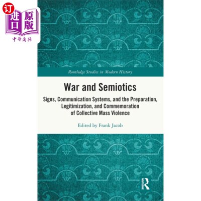 海外直订War and Semiotics 战争与符号学