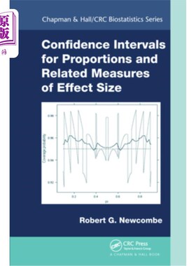 海外直订医药图书Confidence Intervals for Proportions and Related Measures of Effect Size 效应量的比例和相关措施的置