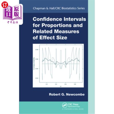 海外直订医药图书Confidence Intervals for Proportions and Related Measures of Effect Size 效应量的比例和相关措施的置