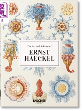 预售 Ernst Haeckel 进口艺术 恩斯特·海克尔 Taschen【中商原版】