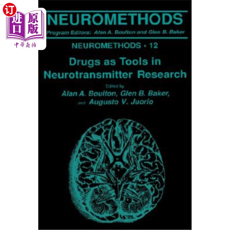 海外直订医药图书Drugs as Tools in Neurotransmitter Research 药物作为神经递质研究的工具