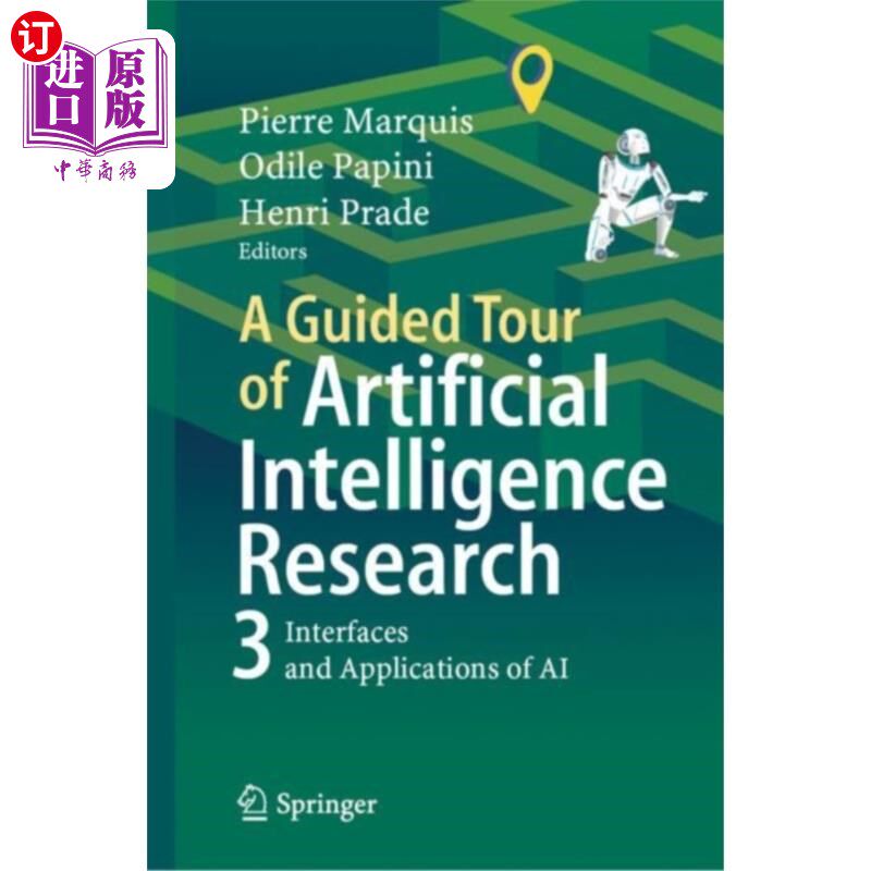海外直订Guided Tour of Artificial Intelligence Research 人工智能研究导览