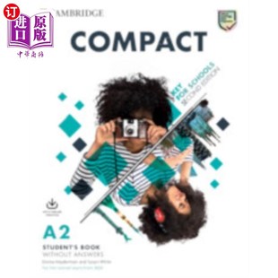 海外直订Compact Key for Schools Student's Book without A... 紧凑型钥匙学校学生的书没有答案与网上练习