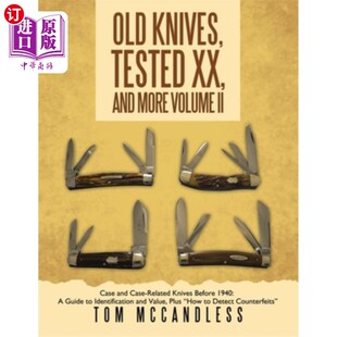 Tested More And 海外直订Old Before 旧刀 Related and Case 以及更多卷二 测试XX Volume Knives