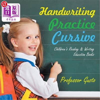海外直订Handwriting Practice Cursive: Children's Reading & Writing Education Books 手写练习草书：儿童读写教育书籍