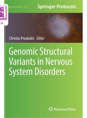 海外直订医药图书Genomic Structural Variants in Nervous System Disorders 神经系统疾病中的基因组结构变异