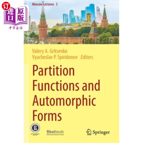海外直订Partition Functions and Automorphic Forms 配分函数与自同构