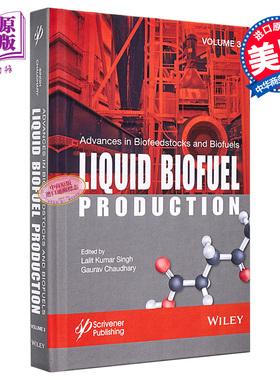 现货 液态生物燃料生产 Liquid Biofuel Production 英文原版 Lalit Kumar Singh 中商原版