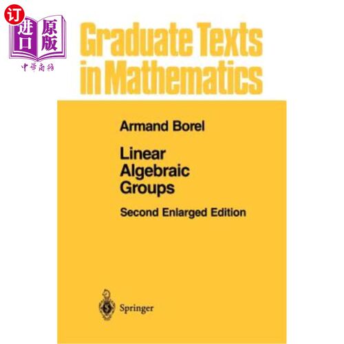 海外直订Linear Algebraic Groups 线性代数群