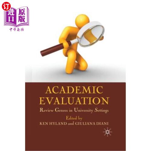 海外直订Academic Evaluation: Review Genres in University Settings 学术评价:大学背景下的评论类型