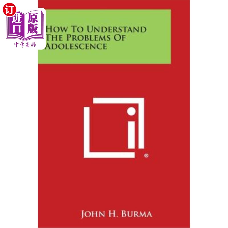 海外直订How to Understand the Problems of Adolescence 如何理解青春期的问题