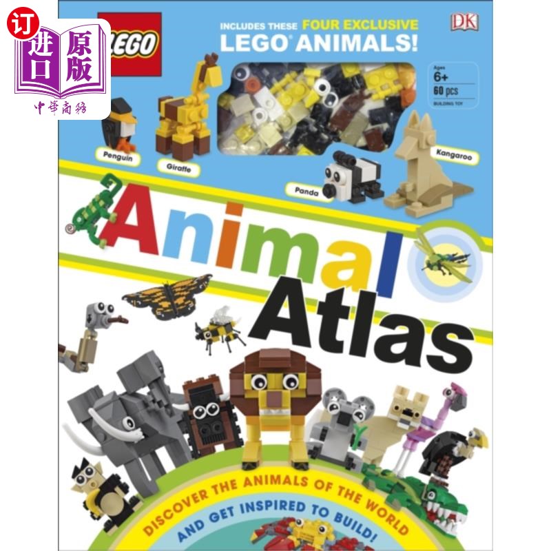 海外直订LEGO Animal Atlas 乐高动物图集