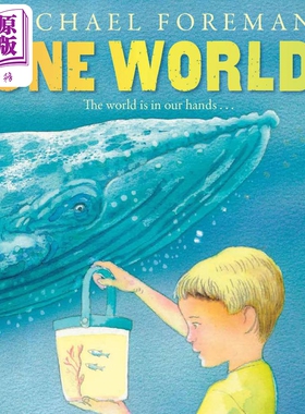 现货 One World 同一个世界 英文原版 进口原版 4岁到7岁 儿童图画书 生态环境 Michael Foreman【中商原版】
