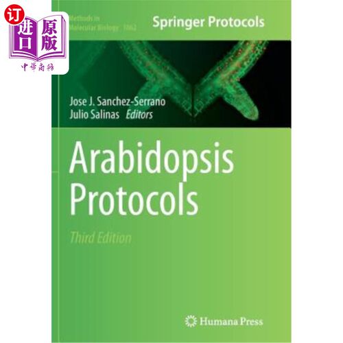 海外直订Arabidopsis Protocols 拟南芥协议