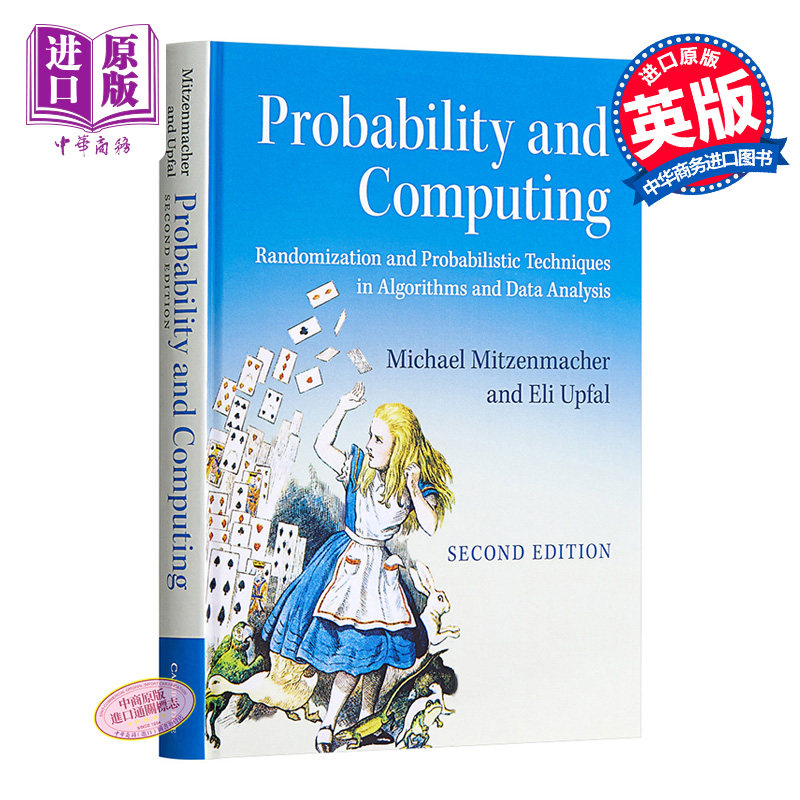 预售 概率与计算 算法和数据分析中的随机化与概率技术 英文原版 Probability and Computing Michael Mitzenmacher【中商原版】
