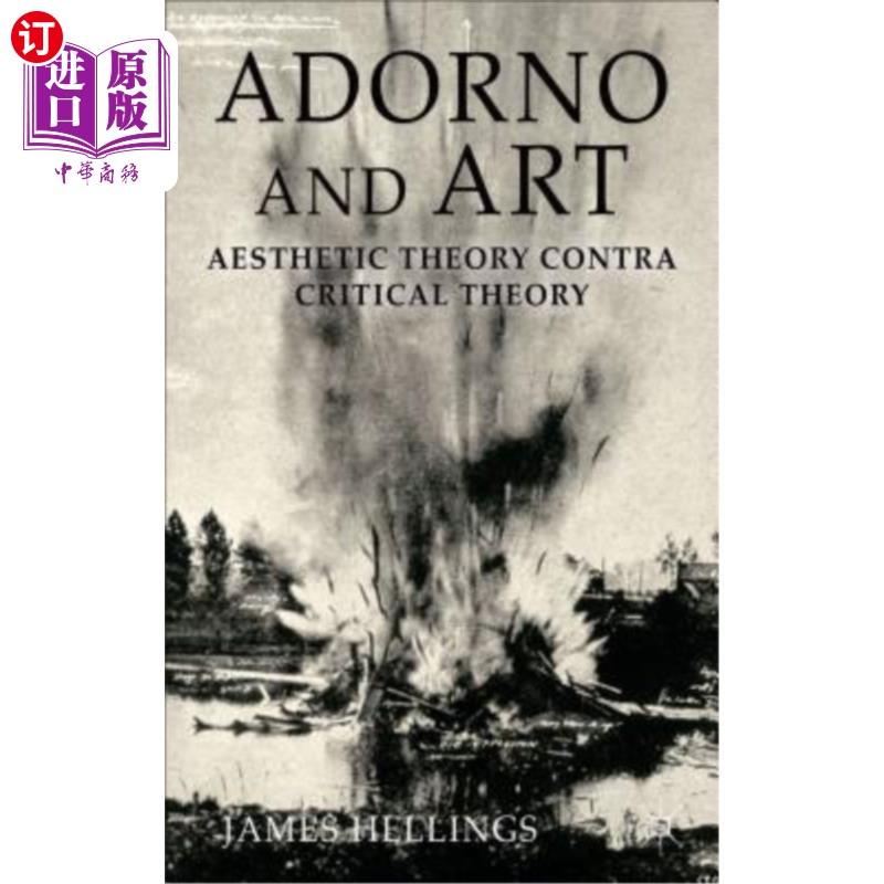 海外直订Adorno and Art: Aesthetic Theory Contra Critical Theory 阿多诺与艺术:美学理论与批判理论