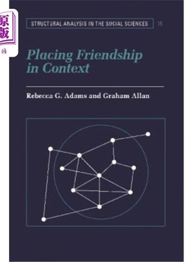 海外直订Placing Friendship in Context 将友谊置于语境中