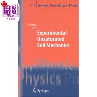 海外直订Experimental Unsaturated Soil Mechanics 试验非饱和土力学