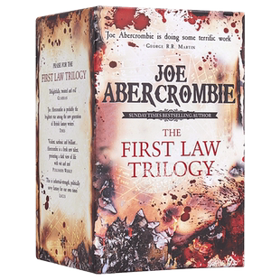 第一律法3册盒装 英文原版 The First Law Trilogy Boxed Set 奇幻小说 乔 阿克罗比 Joe Abercrombie【中商原版】