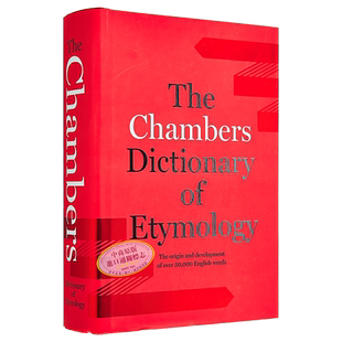 预售 Chambers Dictionary of Etymology 英文原版 钱伯斯英语词源字典【中商原版】