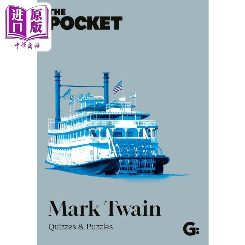 马克·吐温谜题游戏口袋书 The Pocket Mark Twain Quizzes & Puzzles 英文原版 Gemini Pockets【中商原版】