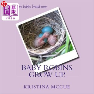小知更鸟长大了 海外直订Baby Up. Grow Robins