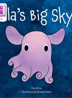 海外直订Lila's Big Sky 淡紫色的天空