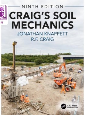 海外直订Craig's Soil Mechanics 克雷格的土力学
