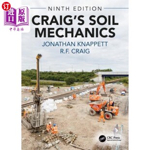 海外直订Craig's Soil Mechanics 克雷格的土力学