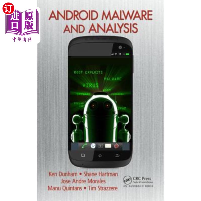 海外直订Android Malware and Analysis Android恶意软件及分析
