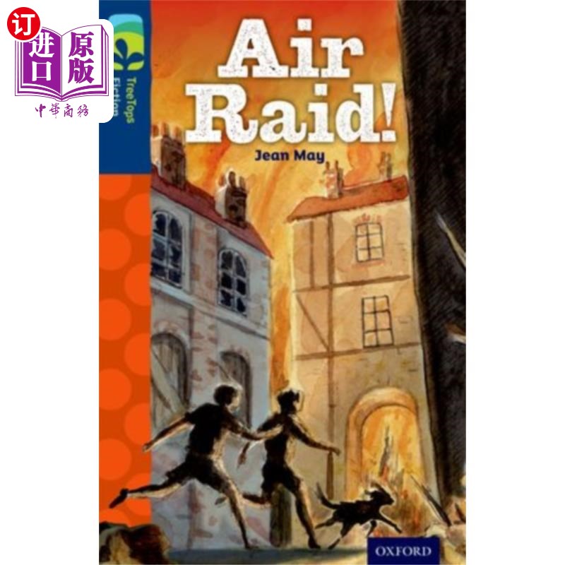 海外直订Oxford Reading Tree TreeTops Fiction: Level 14 M... 牛津阅读树树顶小说:14级更多的包A:空袭!
