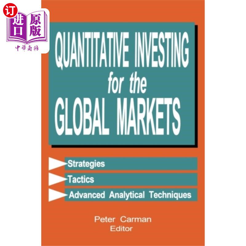 海外直订Quantitative Investing for the Global Markets 全球市场的量化投资