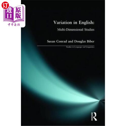 海外直订Variation in English: Multi-Dimensional Studies 英语的变异:多维度研究