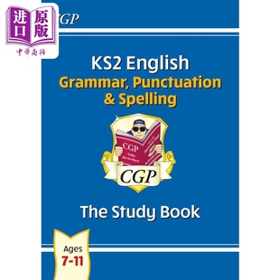 11岁 中商原版 Punctuation CGP教辅 新KS2英语语法标点拼写学习书7 Spelling KS2 New Book 英国原版 English Study Grammar