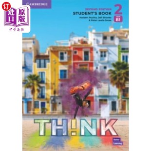 海外直订古英语 Think Level 2 Student's Book British English 思考2级学生书籍英式英语