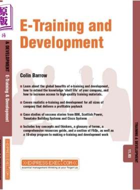 现货 电子培训与发展 培训与发展 英文原版References E Training Development Training Development 11 3 Wiley【中商原版】